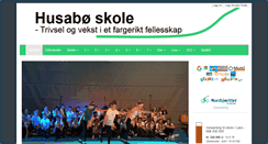 Desktop Screenshot of husabo.eigersundskolen.no