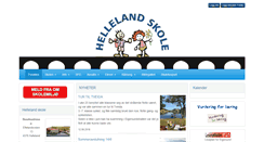 Desktop Screenshot of helleland.eigersundskolen.no