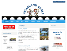 Tablet Screenshot of helleland.eigersundskolen.no